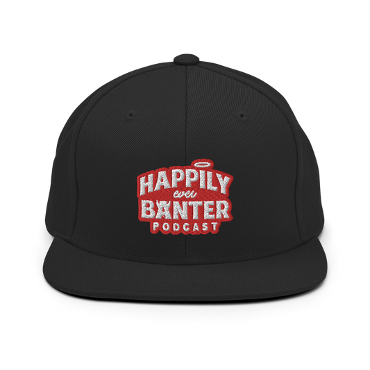 HAPPILY EVER BANTER PODCAST SNAPBACK HAT